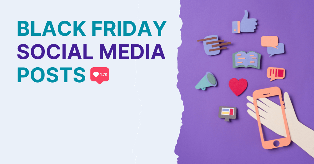 Cover photo for blog: Black Friday social media posts for maximum engagement