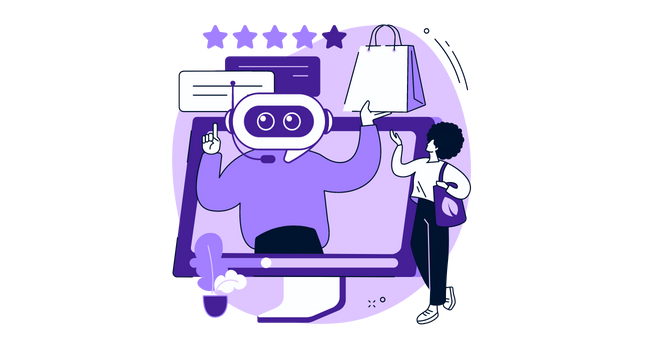 AI based product recommendations for the women that is in shopping.