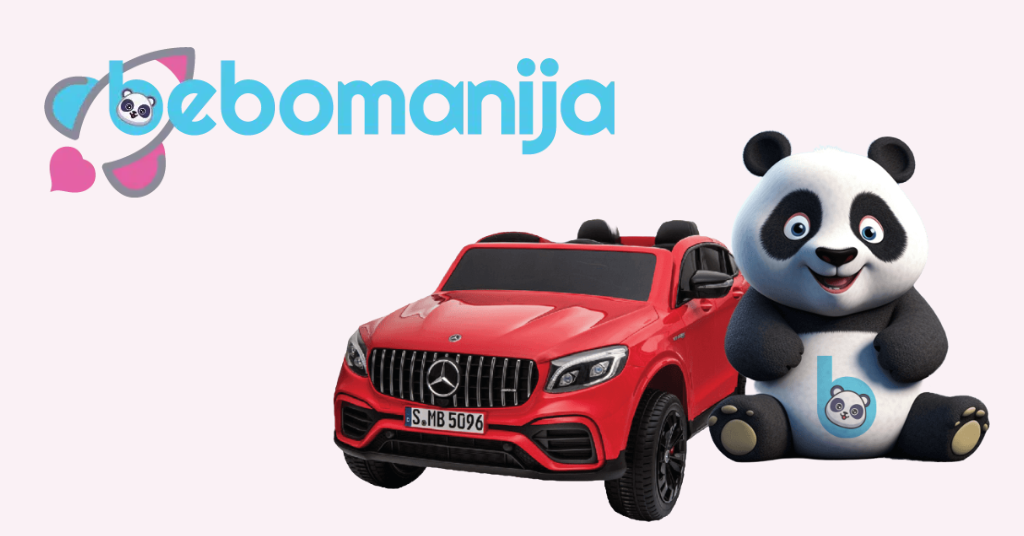 Illustration for the Bebomanija brand with their cute panda mascot.